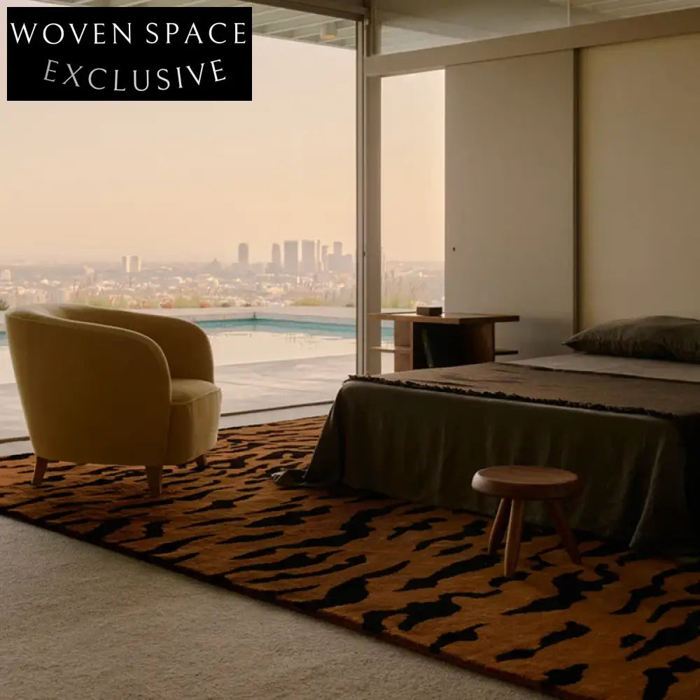 Modern Luxury Polyester Geometric Pattern Area Rug for Elegant Home