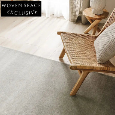 Modern Luxury Polyester Rug for Living Room Bedroom – Custom Handmade Solid Color