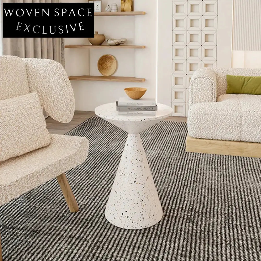 Modern Luxury Round Metal Side Coffee Table