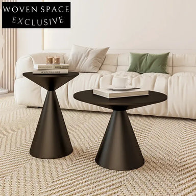 Modern Luxury Round Metal Side Coffee Table