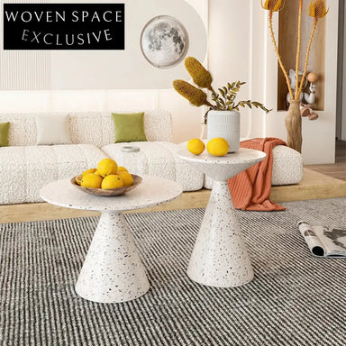 Modern Luxury Round Metal Side Coffee Table