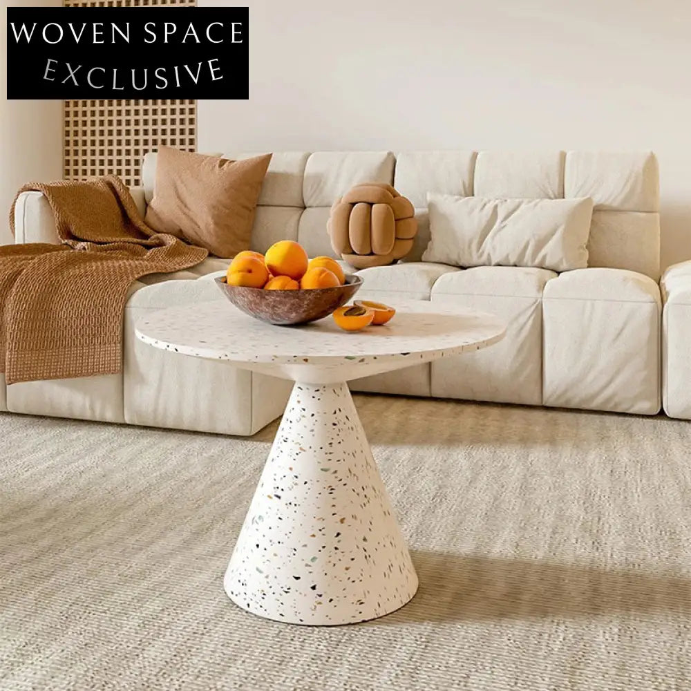 Modern Luxury Round Metal Side Coffee Table