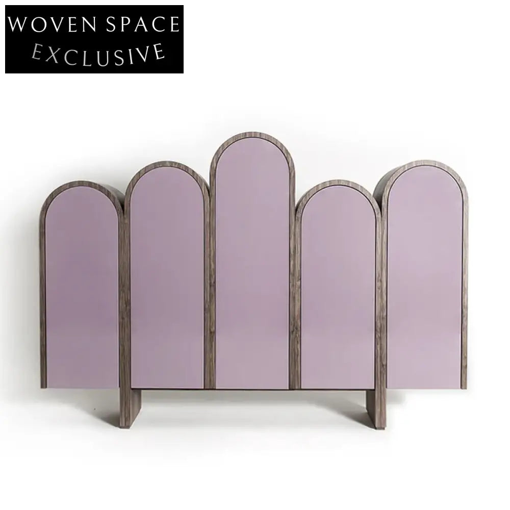 Modern Luxury Sideboard Cabinet with Storage, Italian Designer Living Room Console