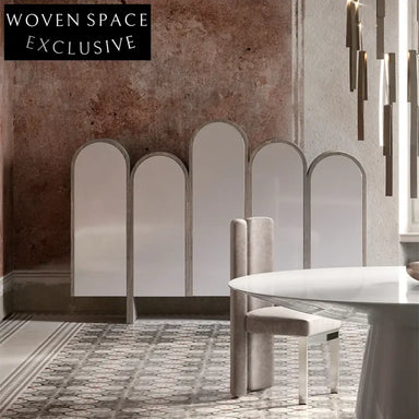 Modern Luxury Sideboard Cabinet with Storage, Italian Designer Living Room Console