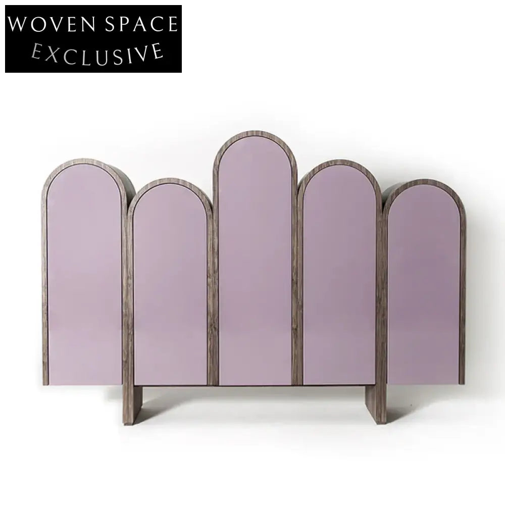 Modern Luxury Sideboard Cabinet with Storage, Italian Designer Living Room Console