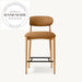 Modern Luxury Solid Wood Swivel Adjustable Bar Stool Dining Chair