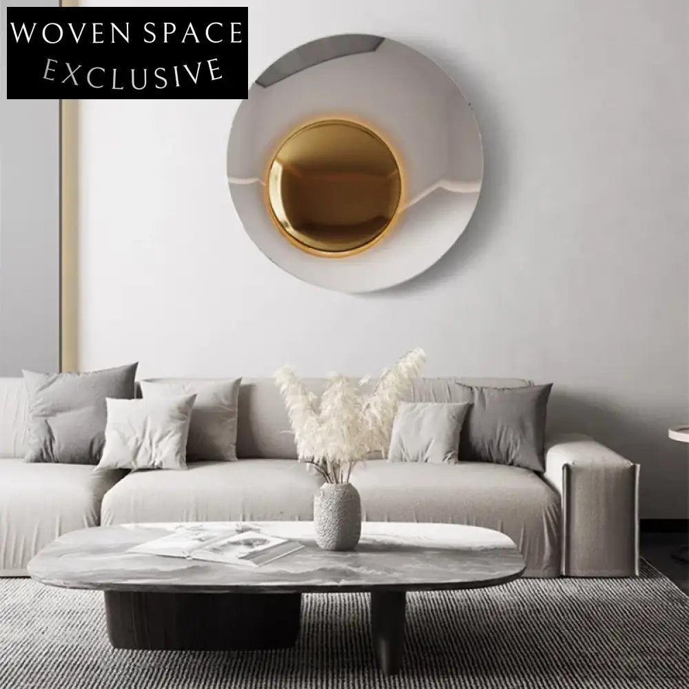 Modern Luxury Stainless Steel Art Wall Decor Painting for Home Living Room