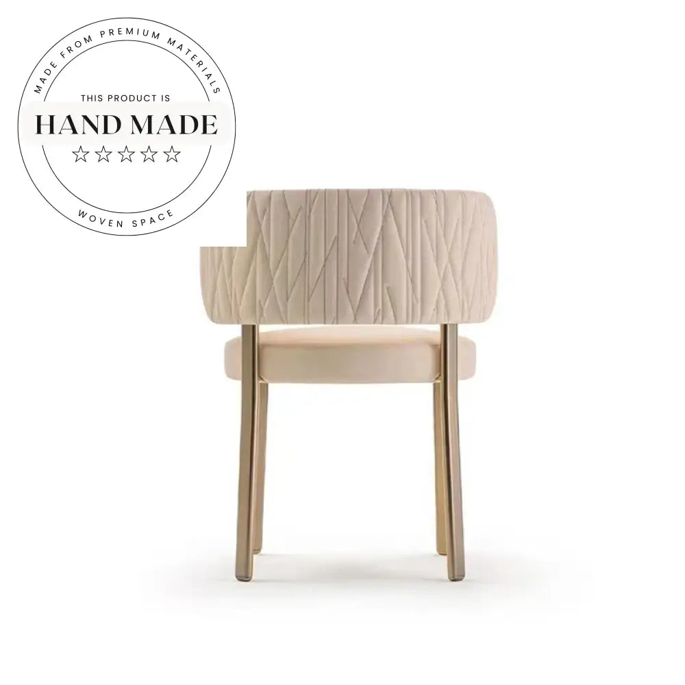 Modern Luxury Stainless Steel Leather Wedding Event Dining Chair