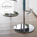 Modern Luxury Stainless Steel Lift Rotating Leather Bar Stool