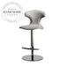 Modern Luxury Stainless Steel Lift Rotating Leather Bar Stool