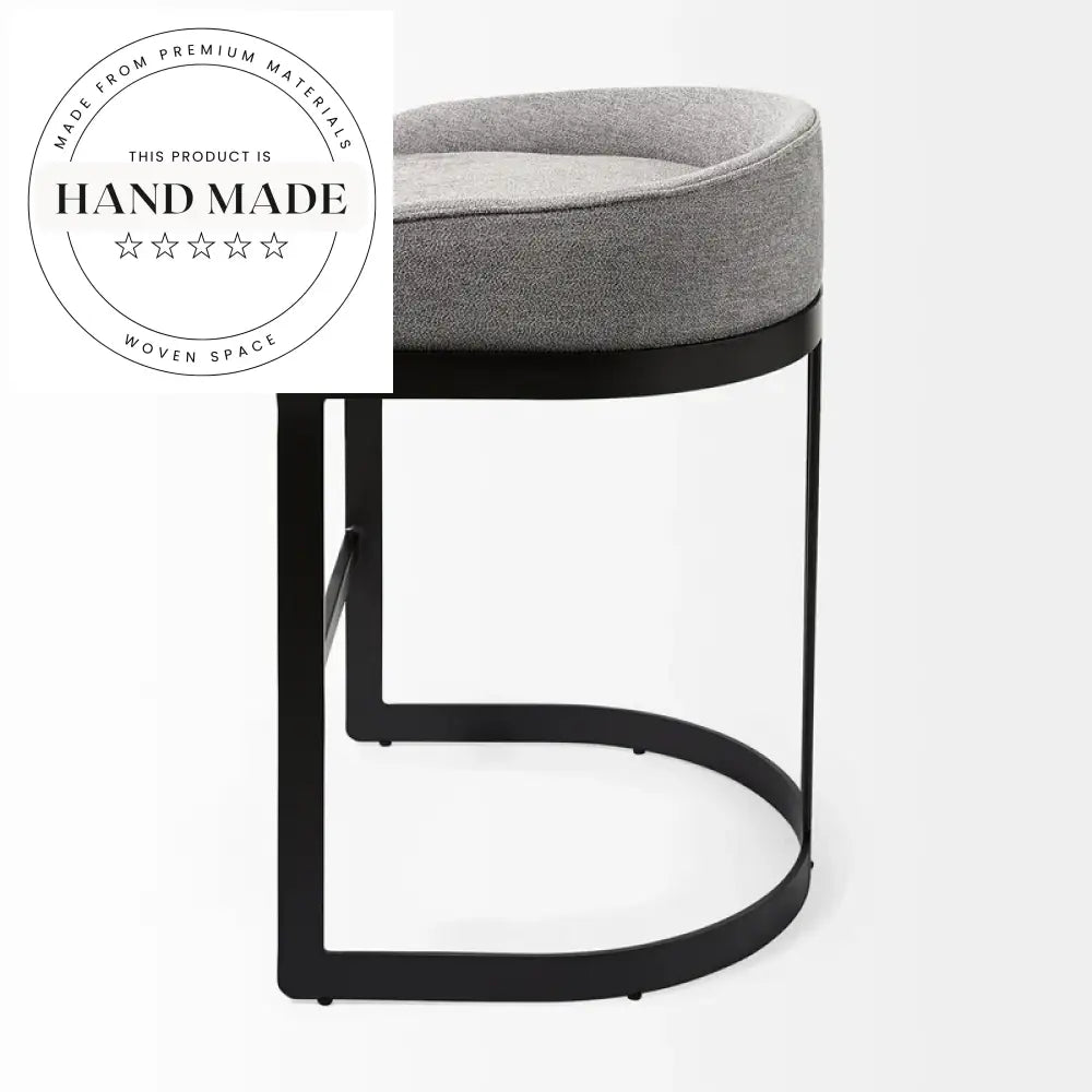 Modern Luxury Stainless Steel Swivel Counter Height Bar Stool