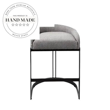 Modern Luxury Stainless Steel Swivel Counter Height Bar Stool