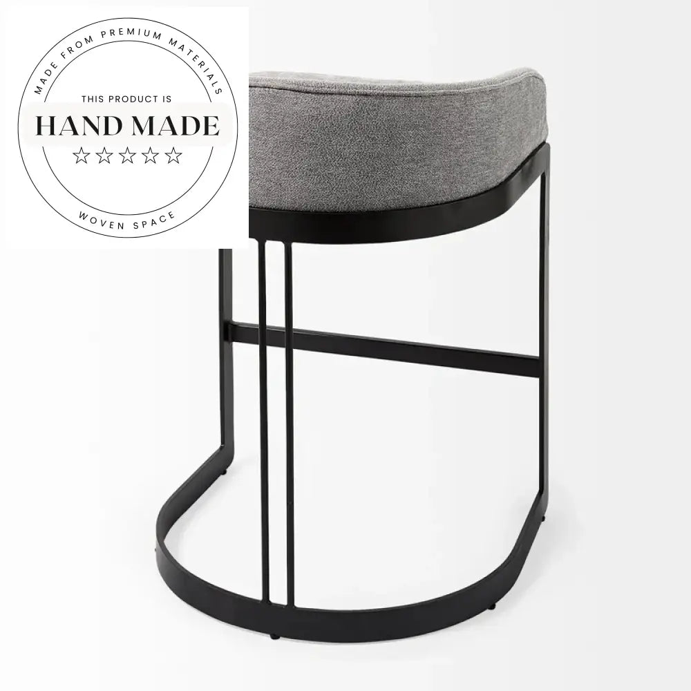 Modern Luxury Stainless Steel Swivel Counter Height Bar Stool