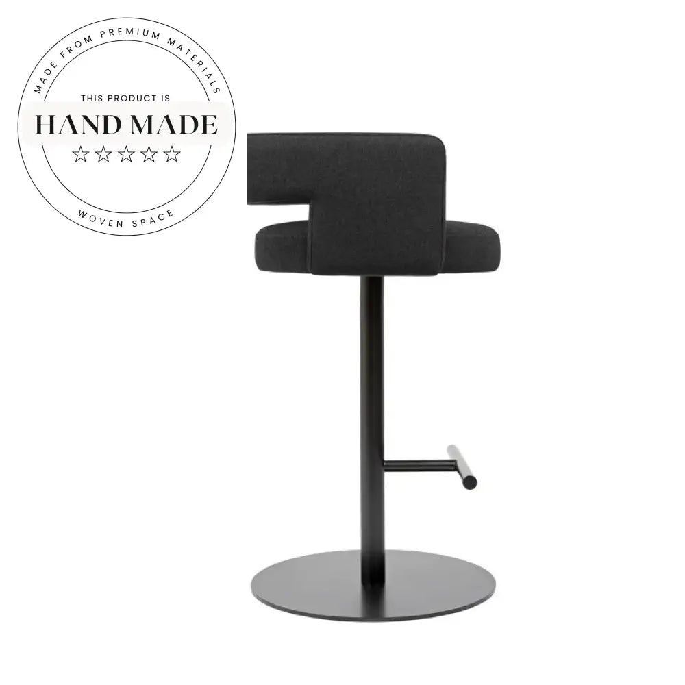 Modern Luxury Swivel Bar Stool, Nordic Upholstered Velvet Counter Height