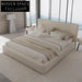 Modern Luxury Upholstered King Size Fabric Bed for Home & Hotel