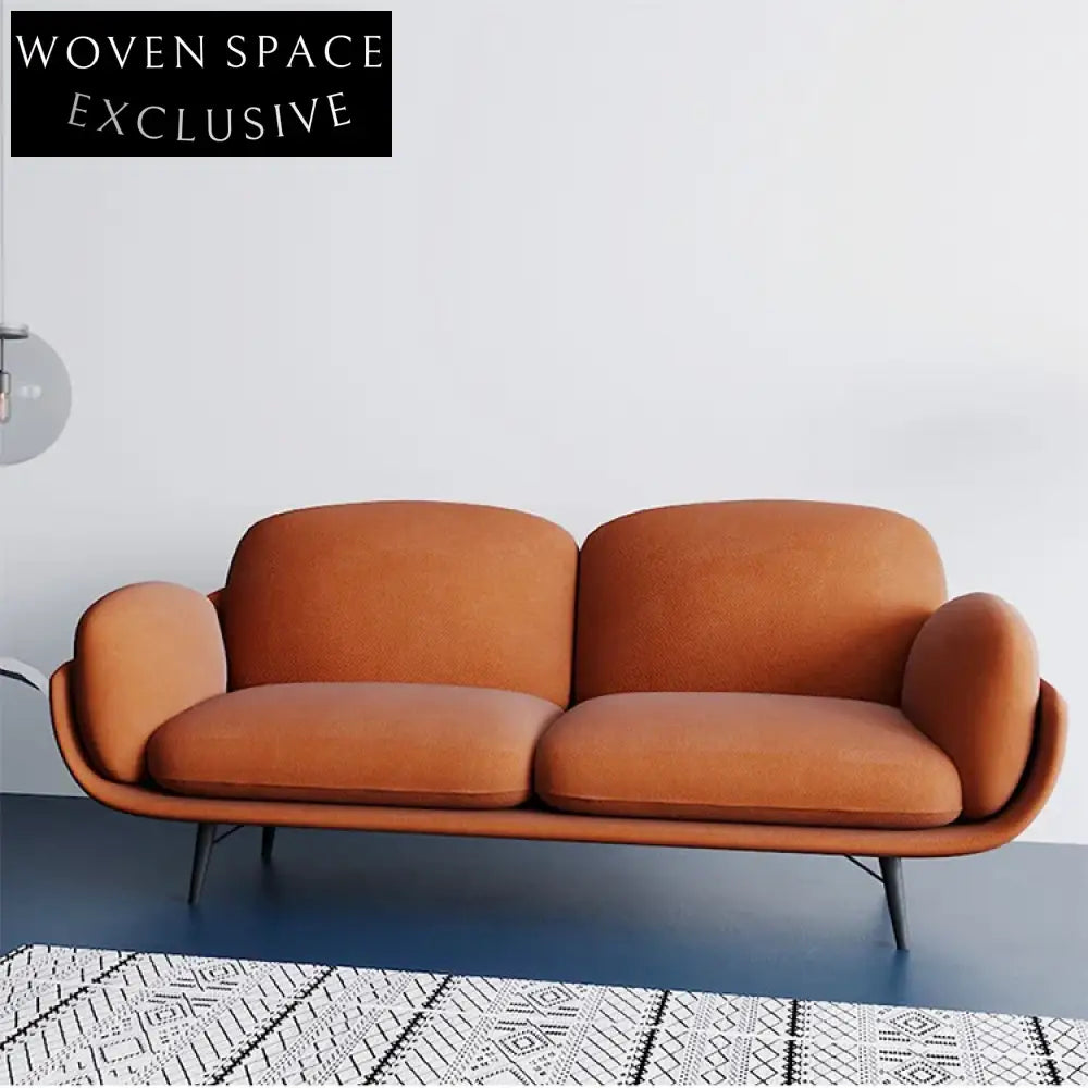 Modern Luxury Velvet Fabric Living Room Metal Legs Corner Sofa