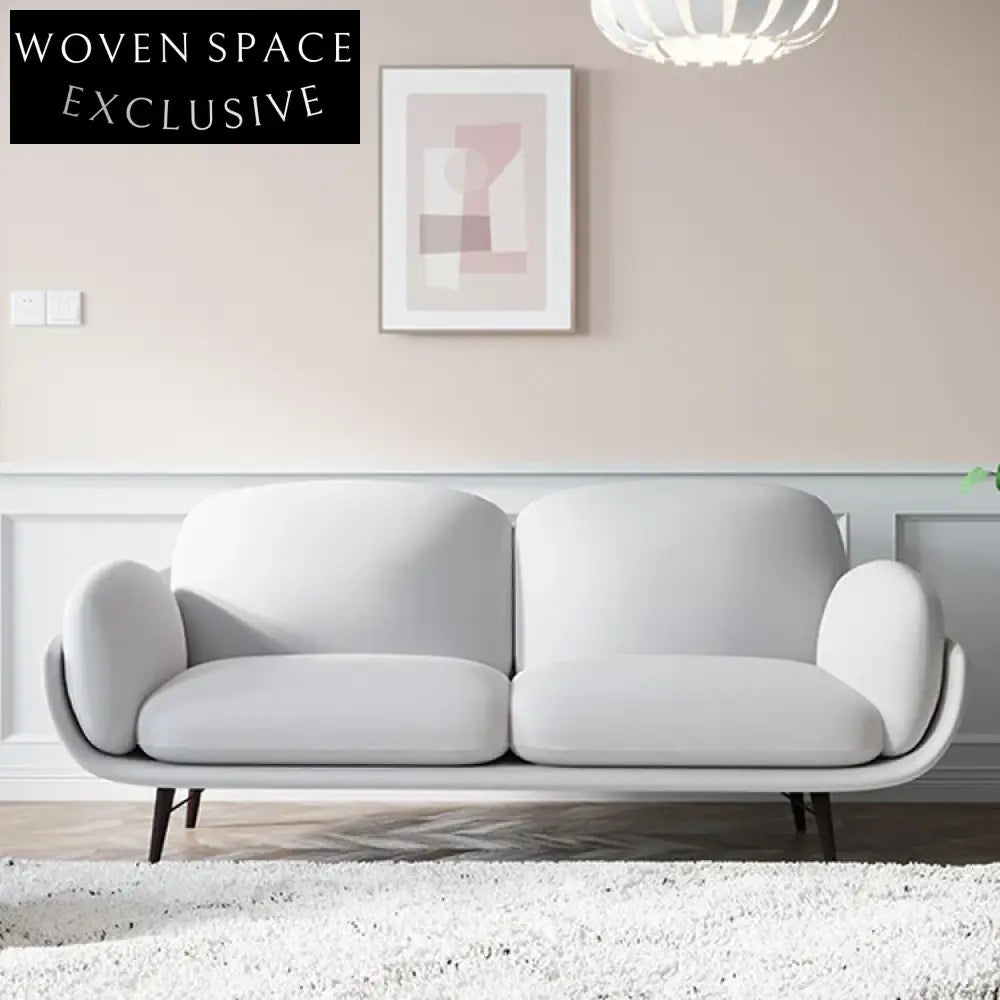 Modern Luxury Velvet Fabric Living Room Metal Legs Corner Sofa