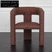 Modern Luxury Velvet Fabric Upholstered Solid Wood Accent Dining Chair