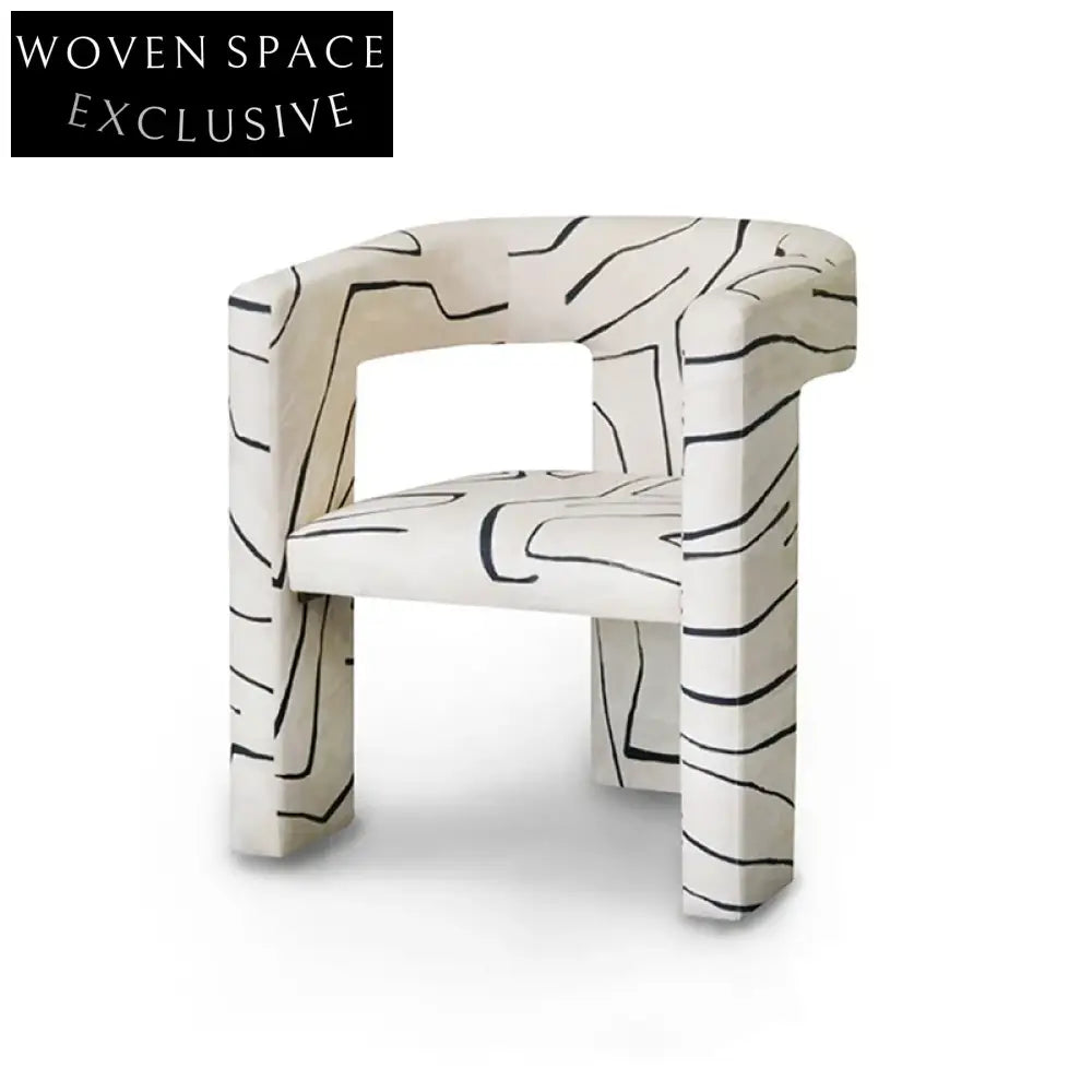 Modern Luxury Velvet Fabric Upholstered Solid Wood Accent Dining Chair