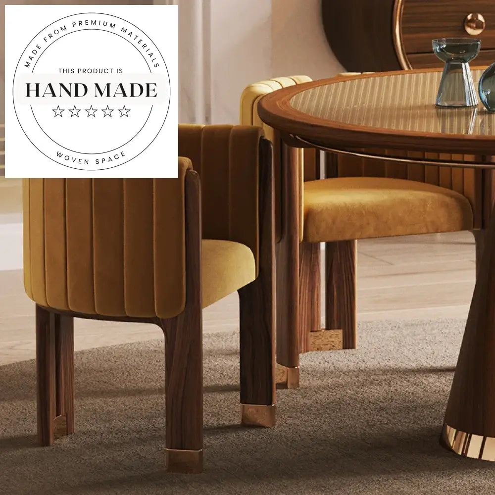 Modern Luxury Velvet Upholstered Solid Wood Accent Armchair