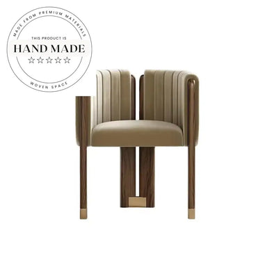 Modern Luxury Velvet Upholstered Solid Wood Accent Armchair