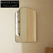 Modern Luxury Wall Hanging Mirror with Fiberboard Frame for Dressing Room Decor