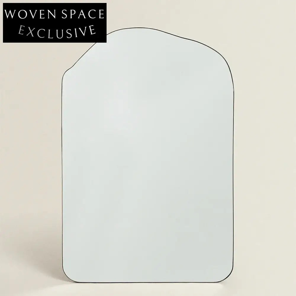 Modern Luxury Wall Hanging Mirror with Fiberboard Frame for Dressing Room Decor