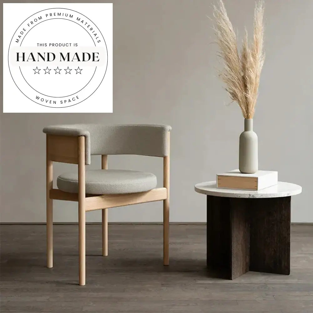 Modern Luxury Wooden Leather Dining Chair for Home, Hotel, Restaurant