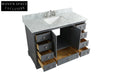 Modern Luxury Wooden Single Sink Bathroom Vanity Cabinet with Countertop