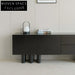 Modern Luxury Wooden TV Stand Console Table with Drawers and Shelving