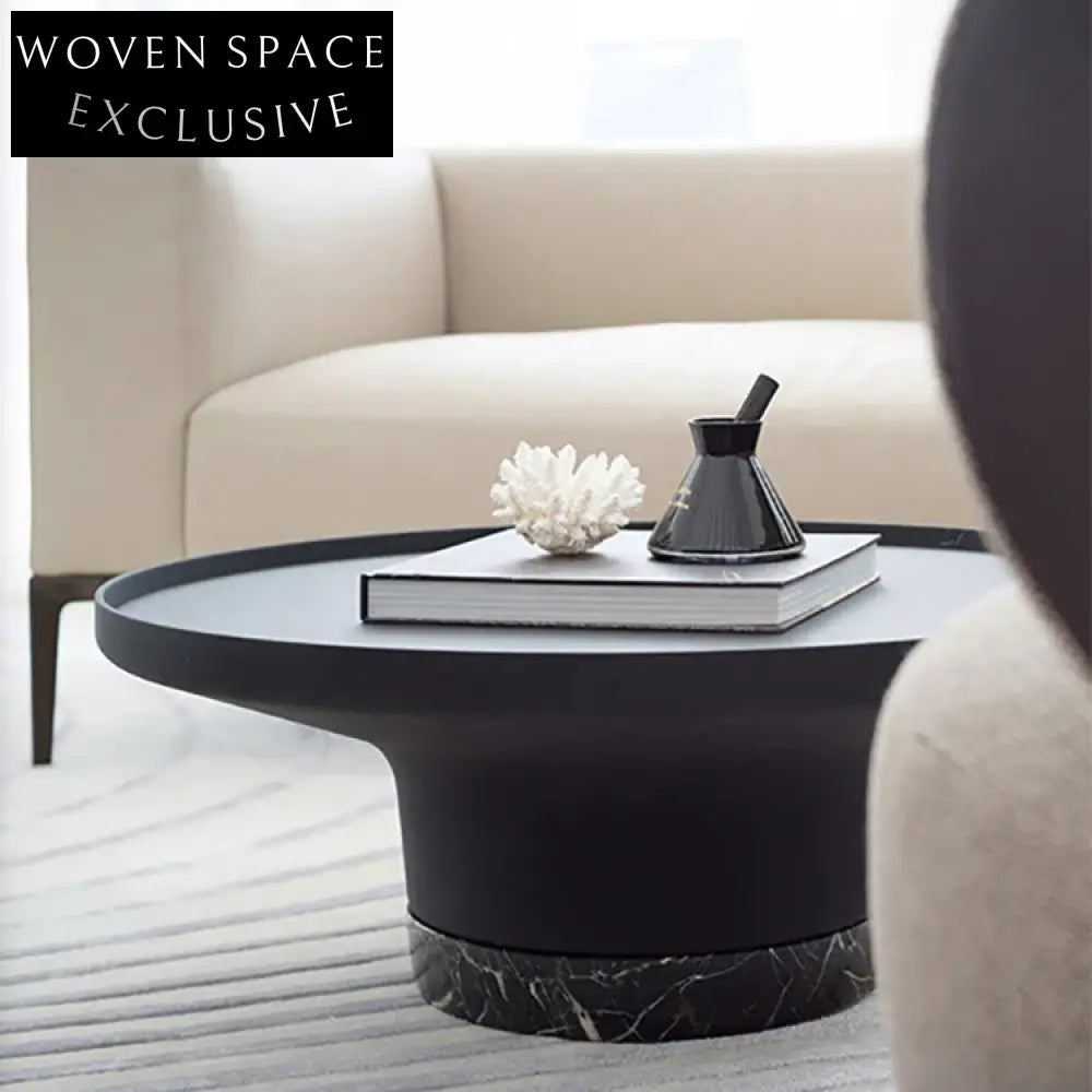 Modern Marble Top Nesting Coffee Table Set