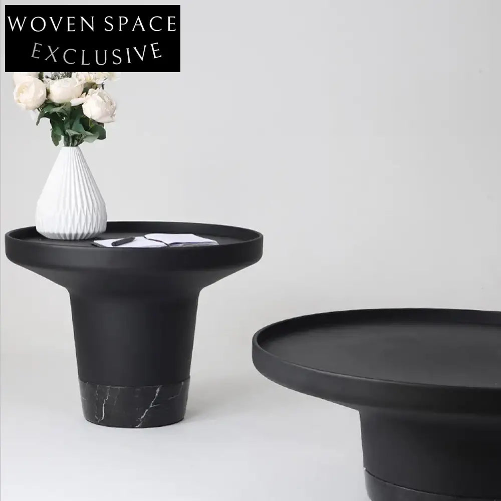 Modern Marble Top Nesting Coffee Table Set