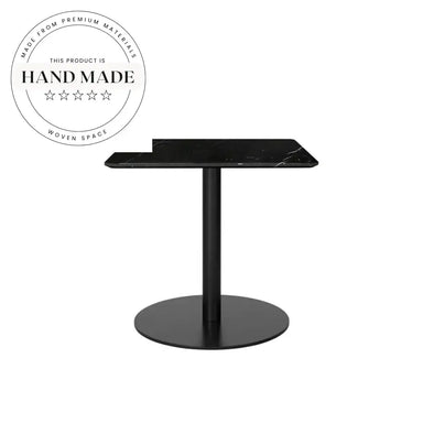 Modern Marble Top Outdoor Dining Table for Bistro Cafe Parties