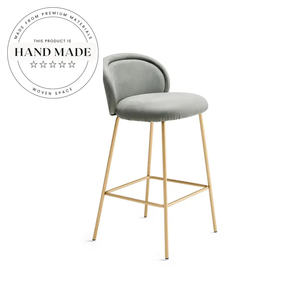 Modern Metal Nordic Kitchen Counter Bar Stool