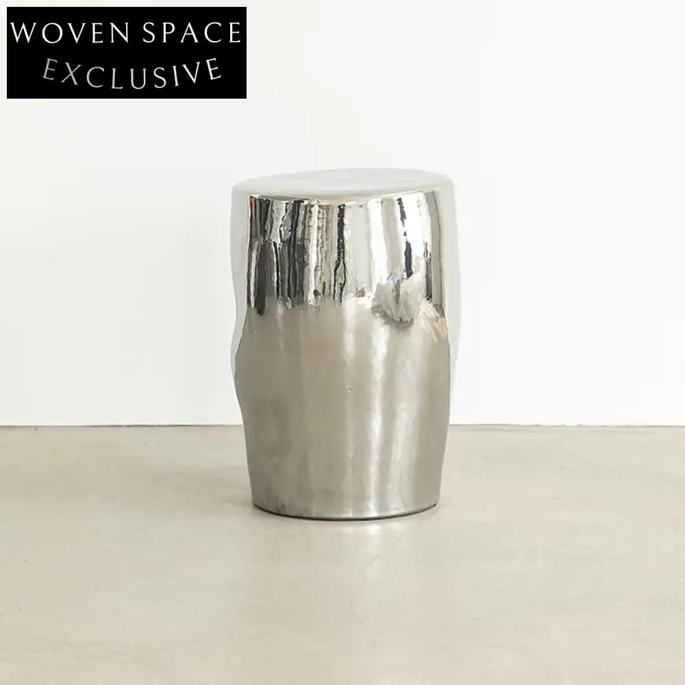 Modern Metal Round Coffee Table, Unique Human Face Design, Ceramic Top