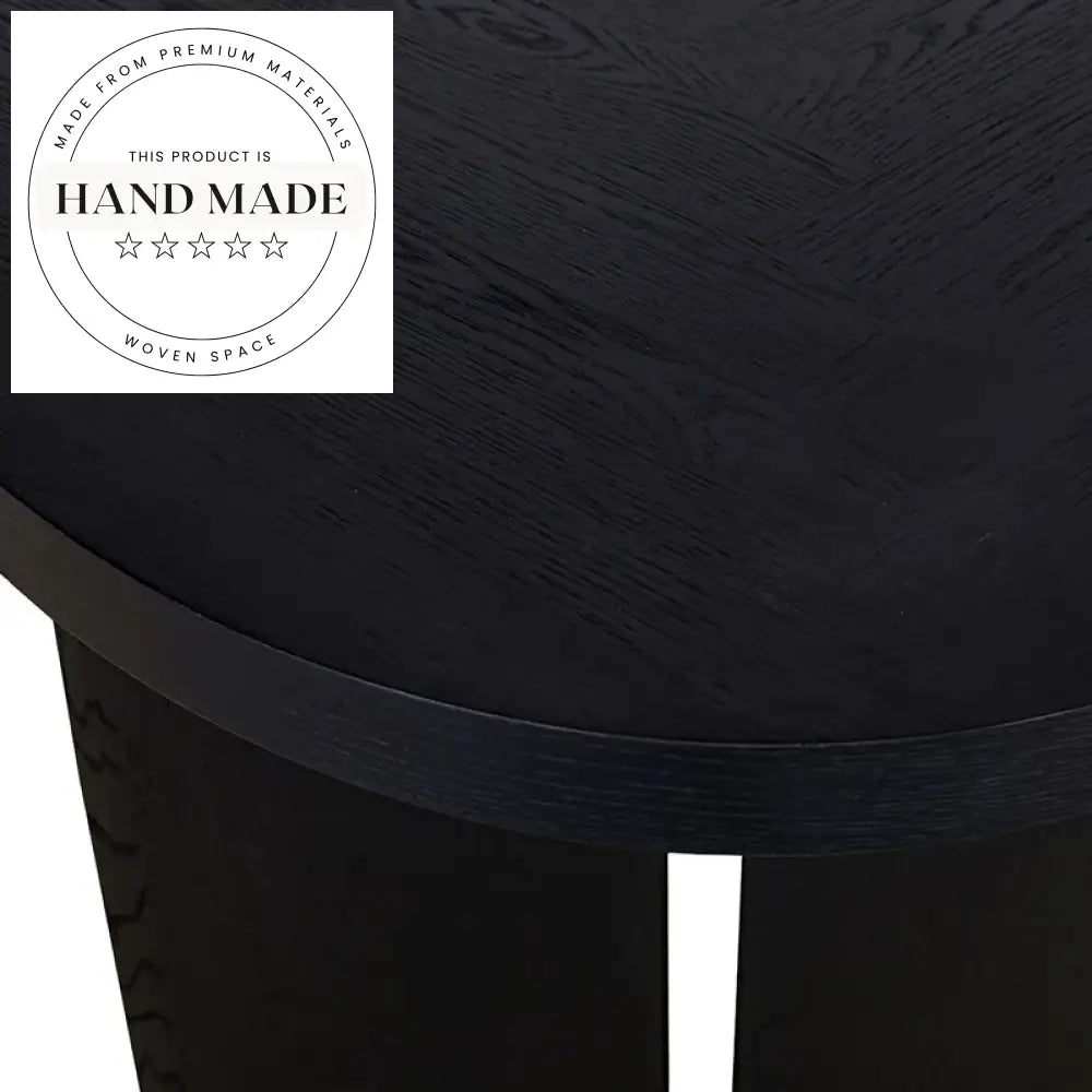 Modern Mid-Century Solid Wood Oval Extendable 6 Seater Dining Table