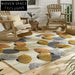 Modern Minimalist Artistic Polyester Area Rug for Living Room Bedroom Decor