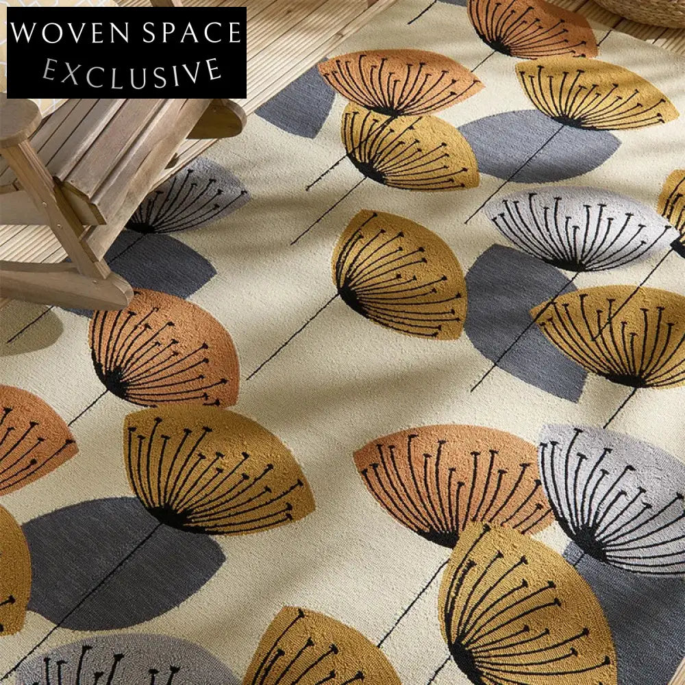 Modern Minimalist Artistic Polyester Area Rug for Living Room Bedroom Decor