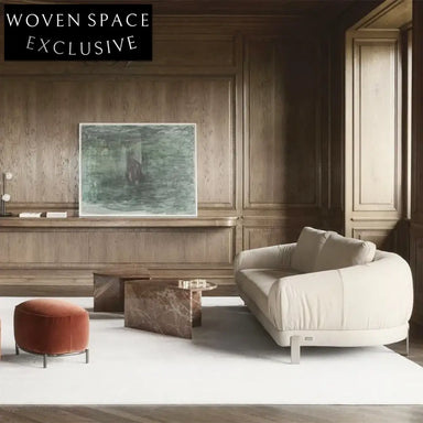 Modern Minimalist Corduroy Sectional Sofa - Solid Wood Frame, Leisure Comfort