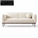 Modern Minimalist Fabric Sectional Sofa Set with Wood Frame for Living Room
