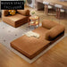 Modern Minimalist Fabric Sofa with 40D Sponge Cushion and Steel Frame