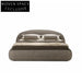 Modern Minimalist Fabric Upholstered King Queen Size Bedroom Bed