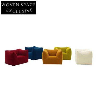 Modern Minimalist Fabric Upholstered Living Room Sofa, Comfortable Couch