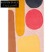 Modern Minimalist Geometric Polyester Area Rug for Bedroom & Living Room Floor