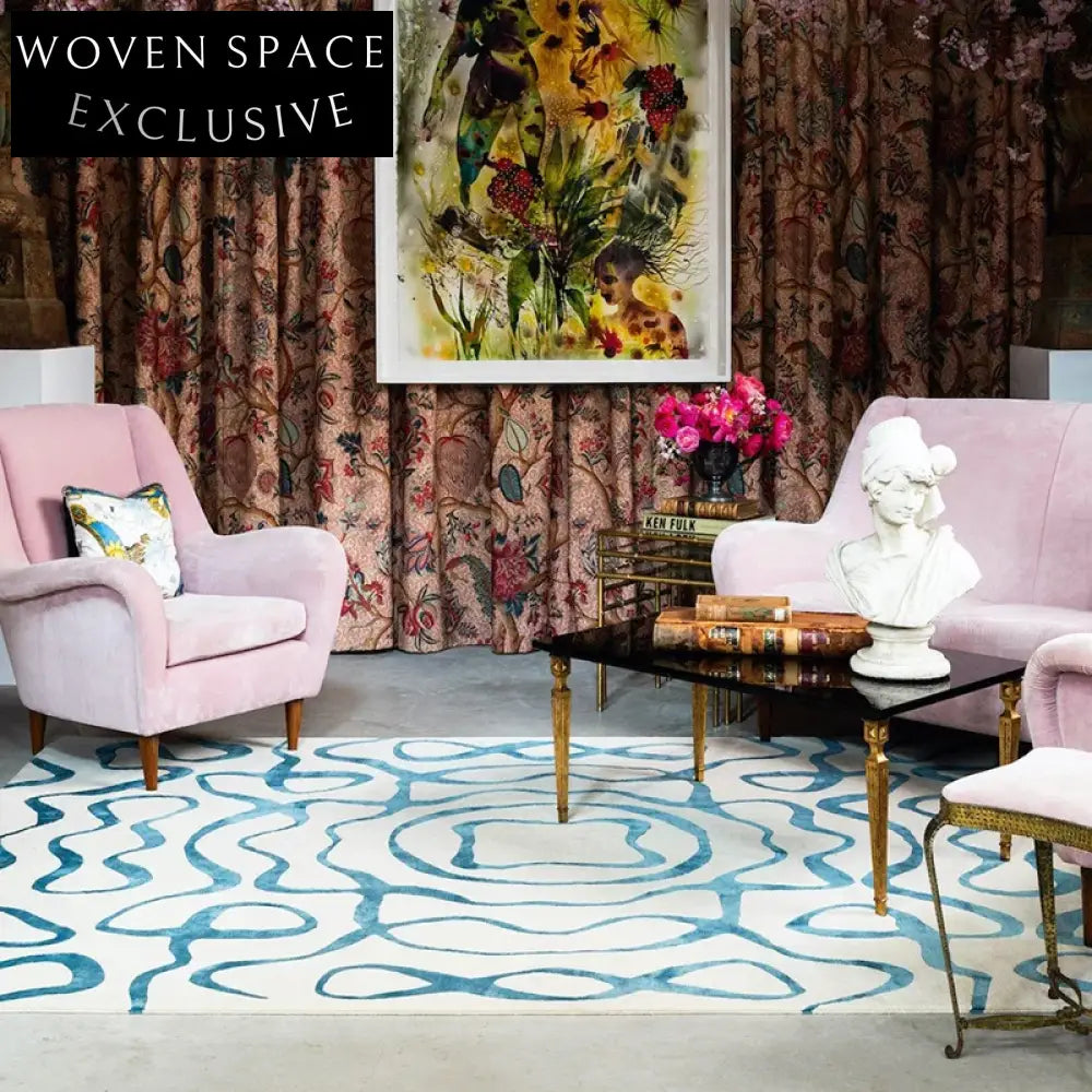 Modern Minimalist Geometric Polyester Design Area Rug for Home Decor