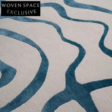 Modern Minimalist Geometric Polyester Design Area Rug for Home Decor