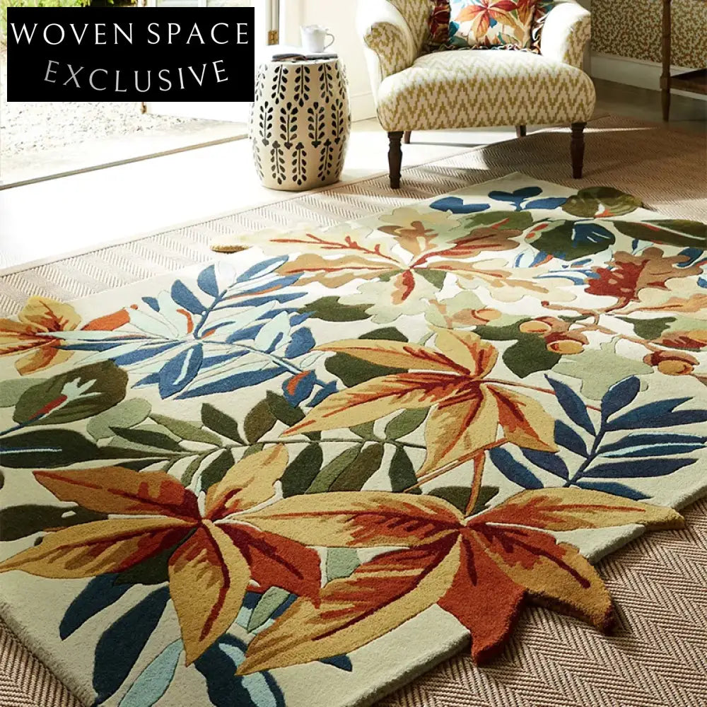 Modern Minimalist Geometric Polyester Living Room Bedroom Accent Area Rug
