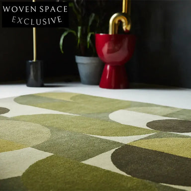 Modern Minimalist Hand-Tufted Geometric Design Area Rug for Living Room Bedroom