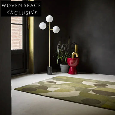 Modern Minimalist Hand-Tufted Geometric Design Area Rug for Living Room Bedroom