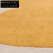 Modern Minimalist Handcrafted Polyester Area Rug for Living Room Bedroom Decor